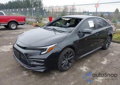 2025 Toyota Corolla Hybrid Se из США, поврежденный, VIN JTDBDMHE5SJ012209